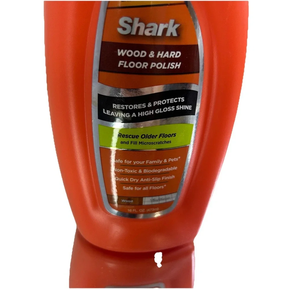 NEW Sealed SHARK SONIC DUO Wood & Hard Floor Polish 16oz Bottle - Discontinued‎